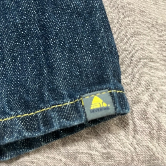 Vintage Levis SilverTab Jeans Dark Wash 36x32 Baggy Fit Y2K 90s Streetwear Skate - Picture 5 of 9